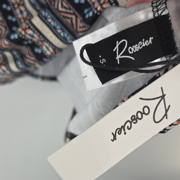 Striped Patterned Maxi Skirt - Picture 7 of 16